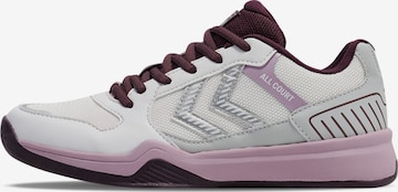 Chaussure de sport Hummel en blanc : devant