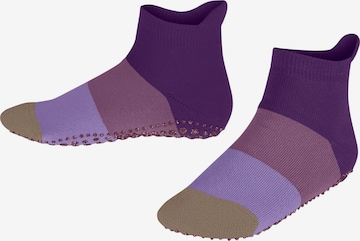 FALKE Socken 'Colour Block' in Lila: Vorderseite