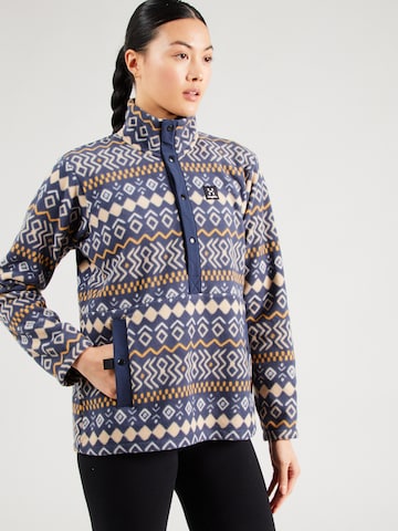 Haglöfs Sporttrui 'Mora' in Blauw: voorkant