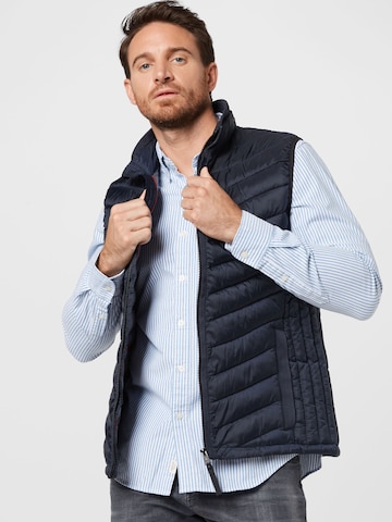 TOM TAILOR Vest in Blue: front