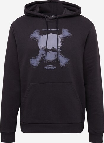 OAKLEYSportska sweater majica - crna boja: prednji dio