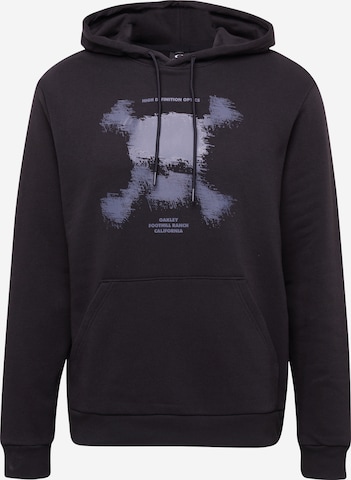 OAKLEY Athletic Sweatshirt in Black: front