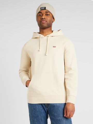 LEVI'S ® Regularny krój Bluzka sportowa 'The Original HM Hoodie' w kolorze beżowy: przód