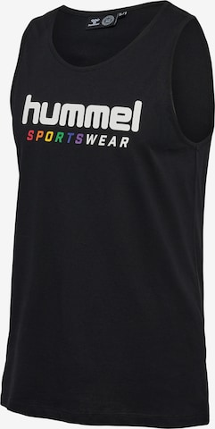 Hummel T-Shirt 'RAINBOW' in Schwarz