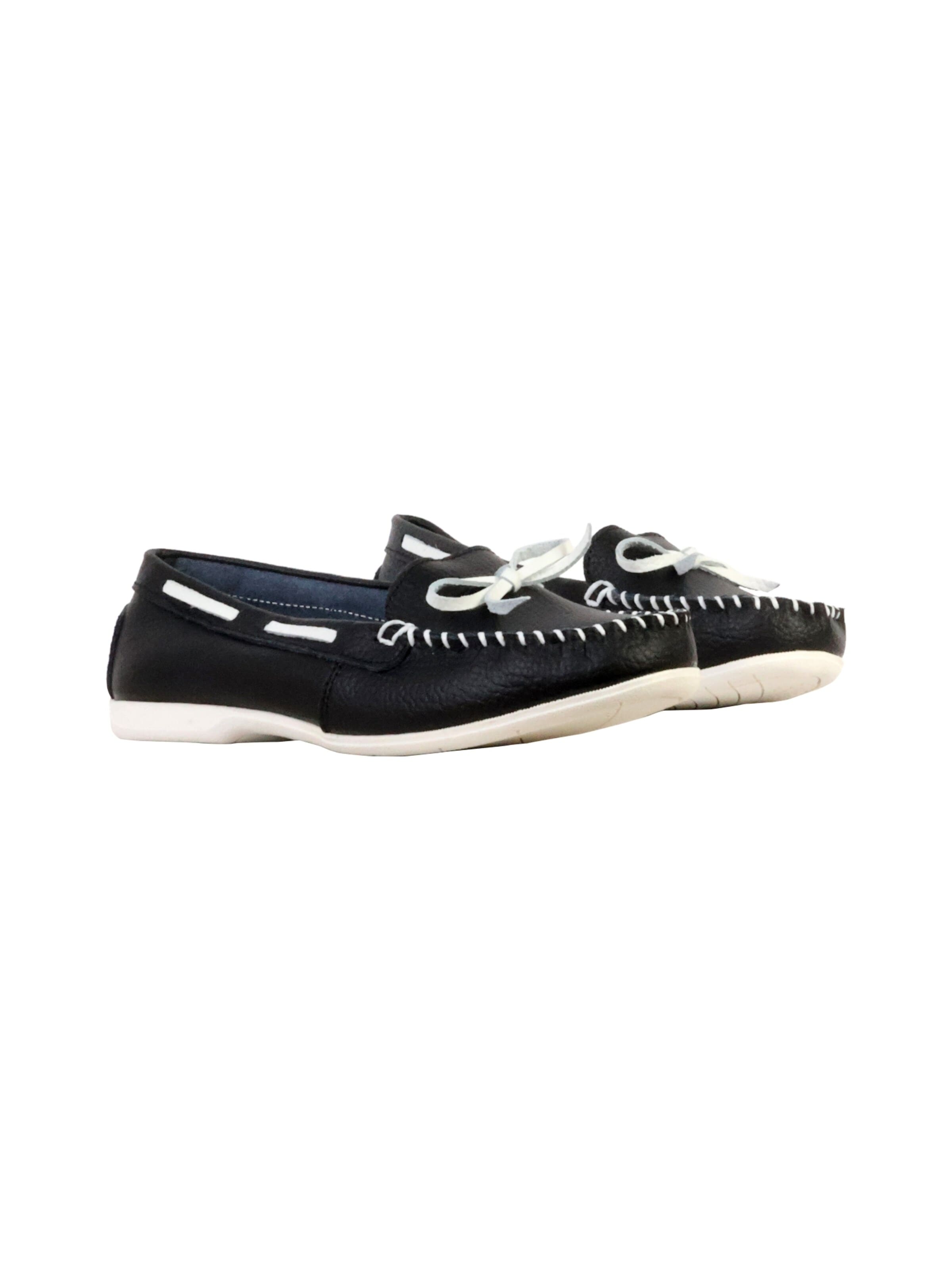 Super Mode - Zapatillas 'LBS-Ledermokassin' en negro