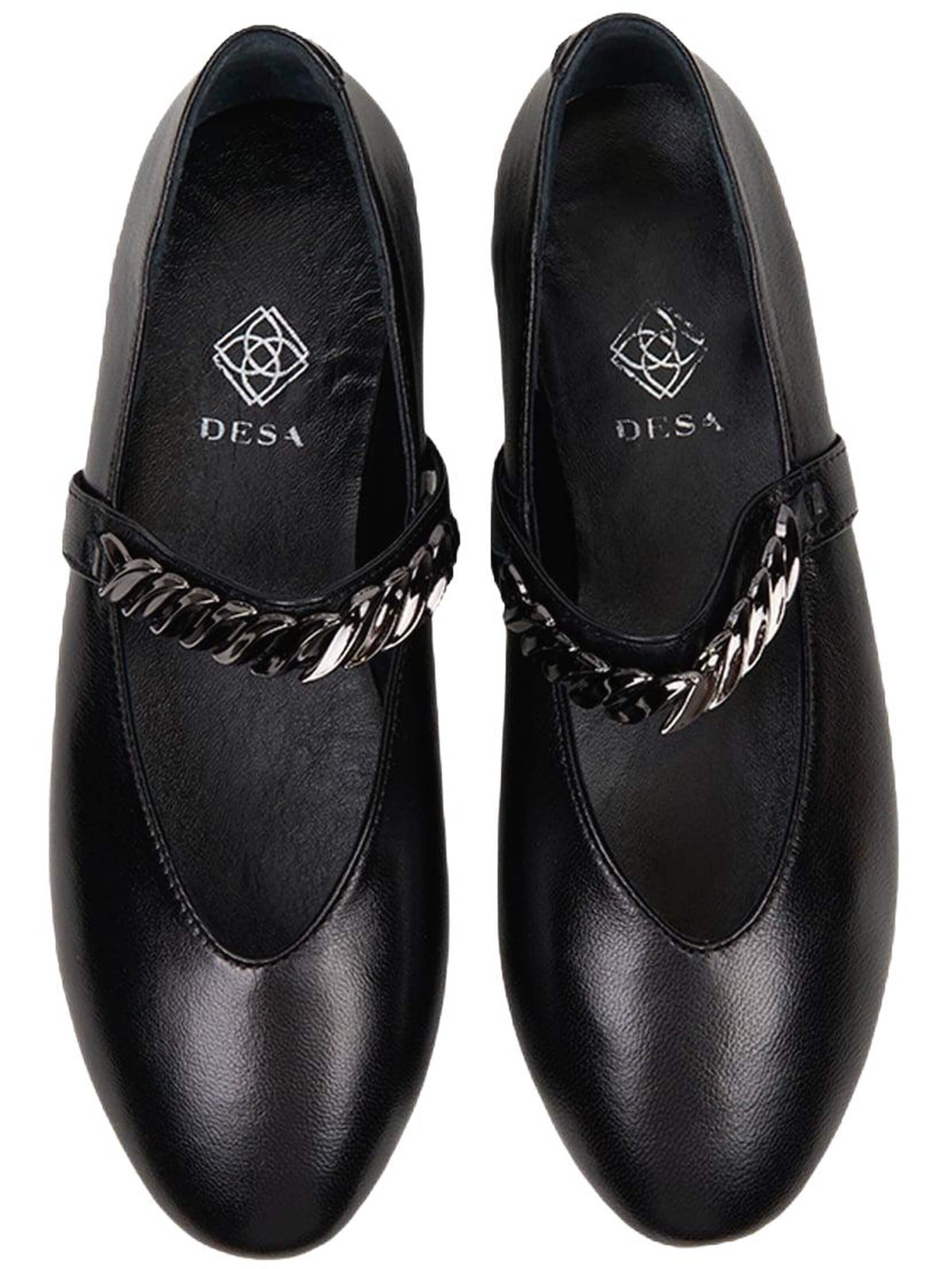 Desa Ballet Flats 'Ballerinas' in Black