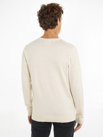 Calvin Klein Regular Pullover in Beige