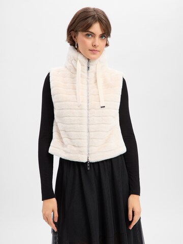 monari Weste in Weiß: Vorderseite