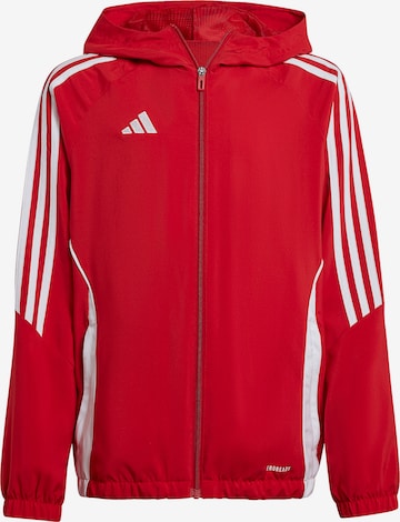 ADIDAS PERFORMANCE Sportjacke 'Tiro 24' in Rot: Vorderseite