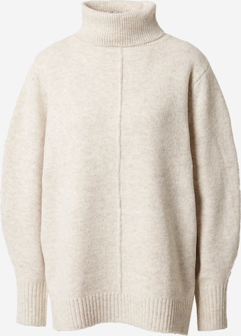 Pull-over Warehouse en beige : devant