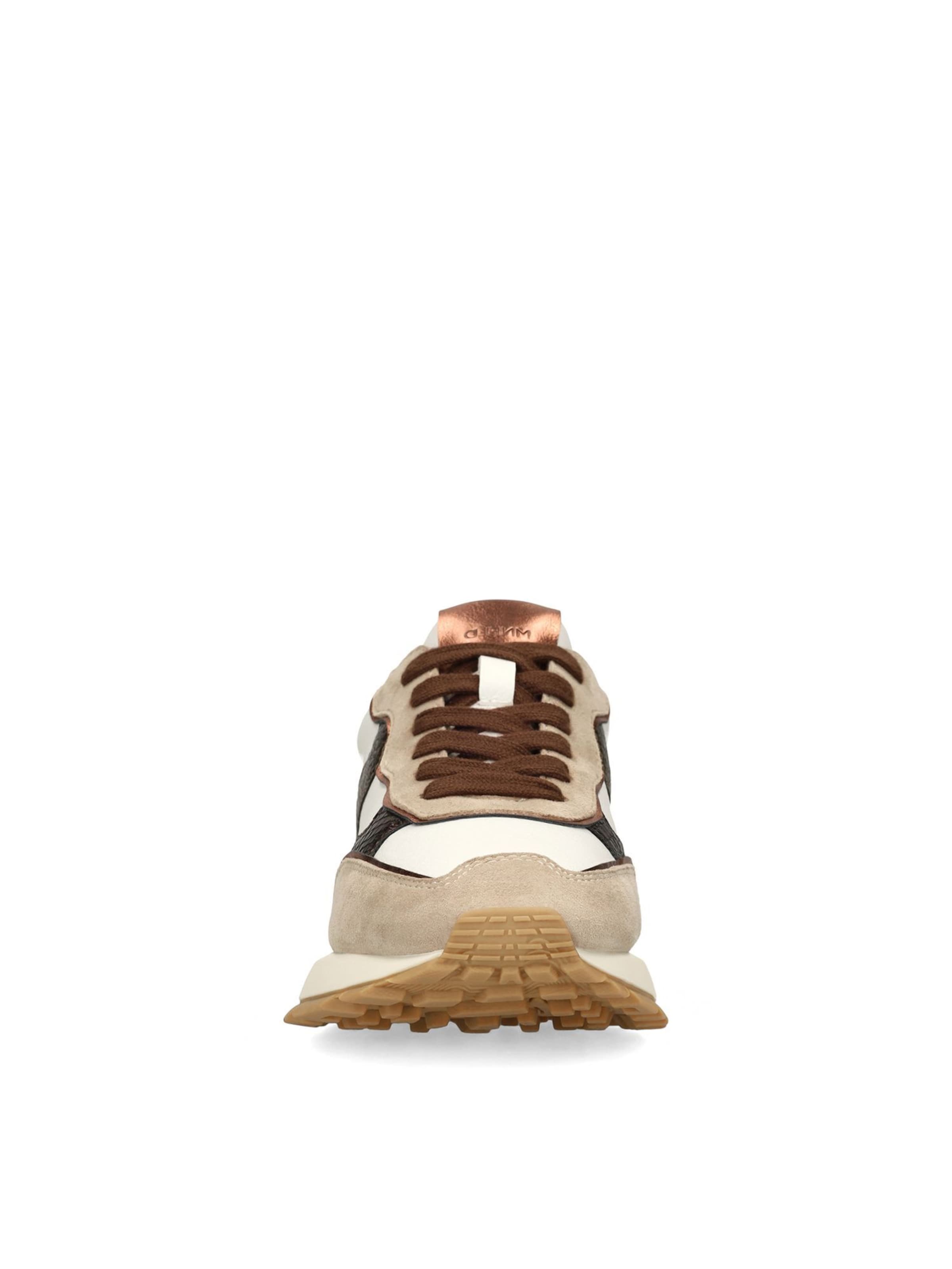 MANFIELD Sneakers laag in Bruin