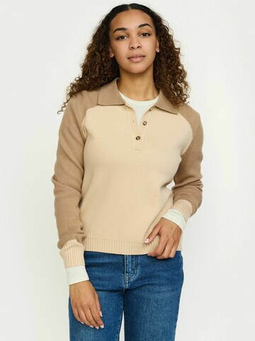 Pullover ' SRElanore ' di Soft Rebels in marrone: frontale