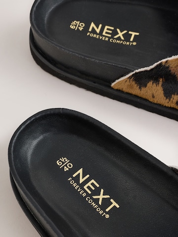 Next Muiltjes 'Forever Comfort®' in Bruin