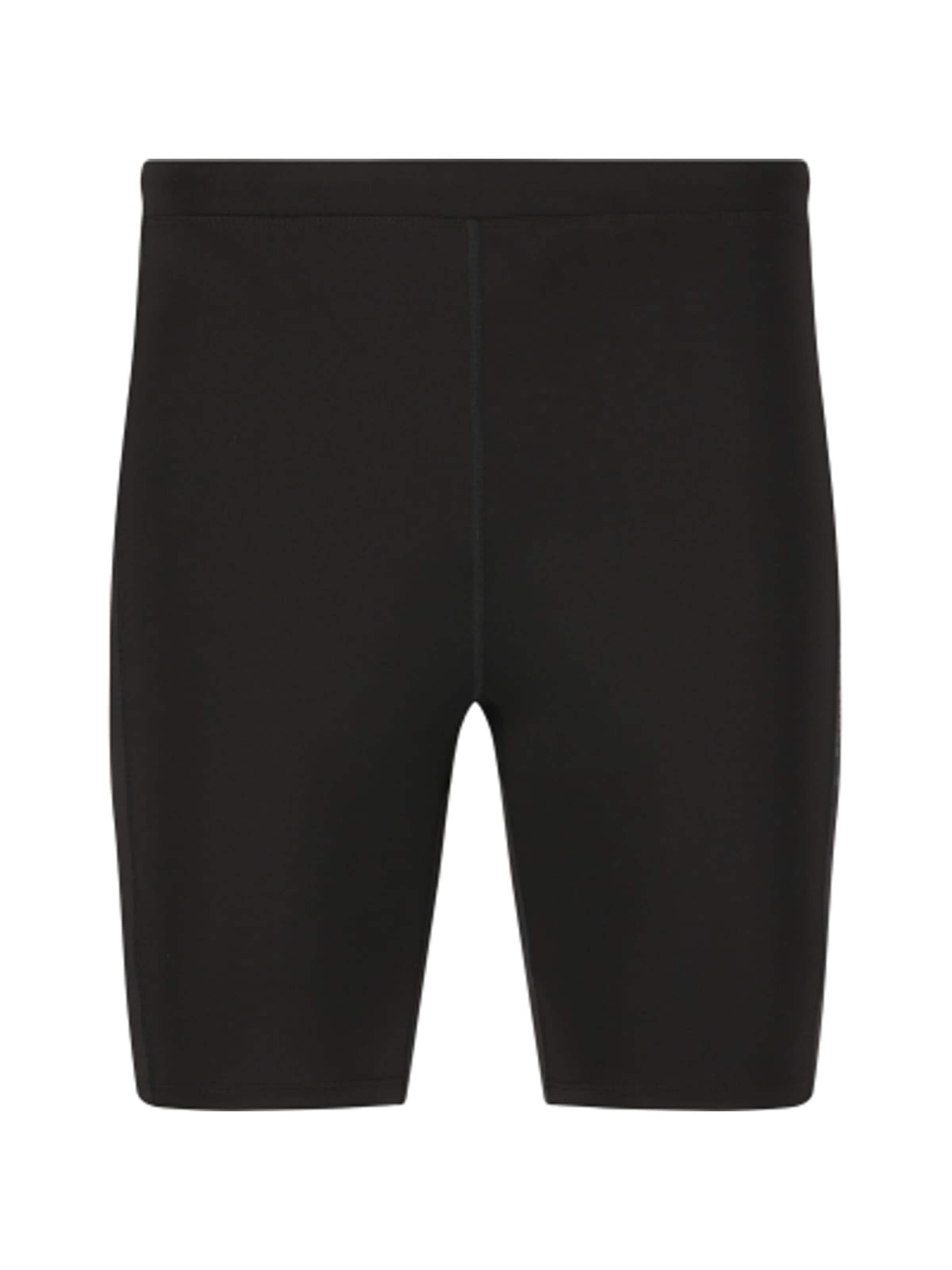 ENDURANCE Skinny Sportbroek in Zwart: voorkant