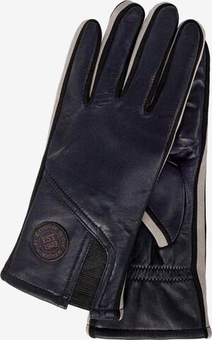 KESSLER Full Finger Gloves 'Gil' in Grey: front