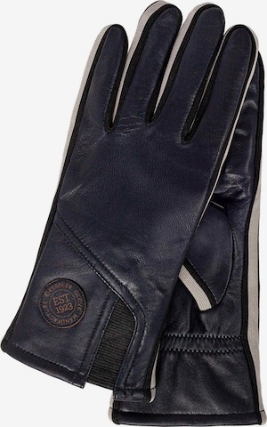 KESSLER Full Finger Gloves 'Gil' in Grey: front
