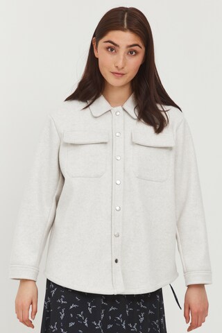 b.young Between-Season Jacket 'ADANA' in White: front