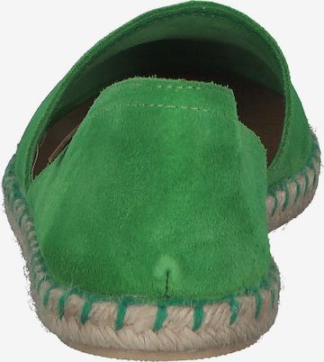 VERBENAS Espadrilles 'Carmen' in Groen