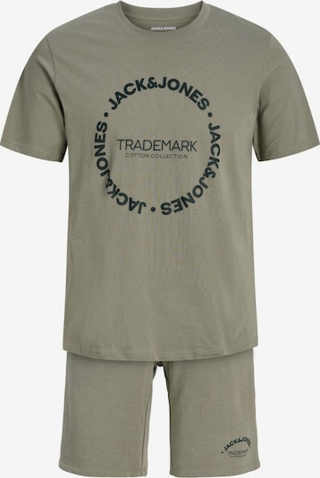 JACK & JONES Jogging komplet 'JJBENSON' veličine XS u maslinasta / tamno zelena, Pregled proizvoda