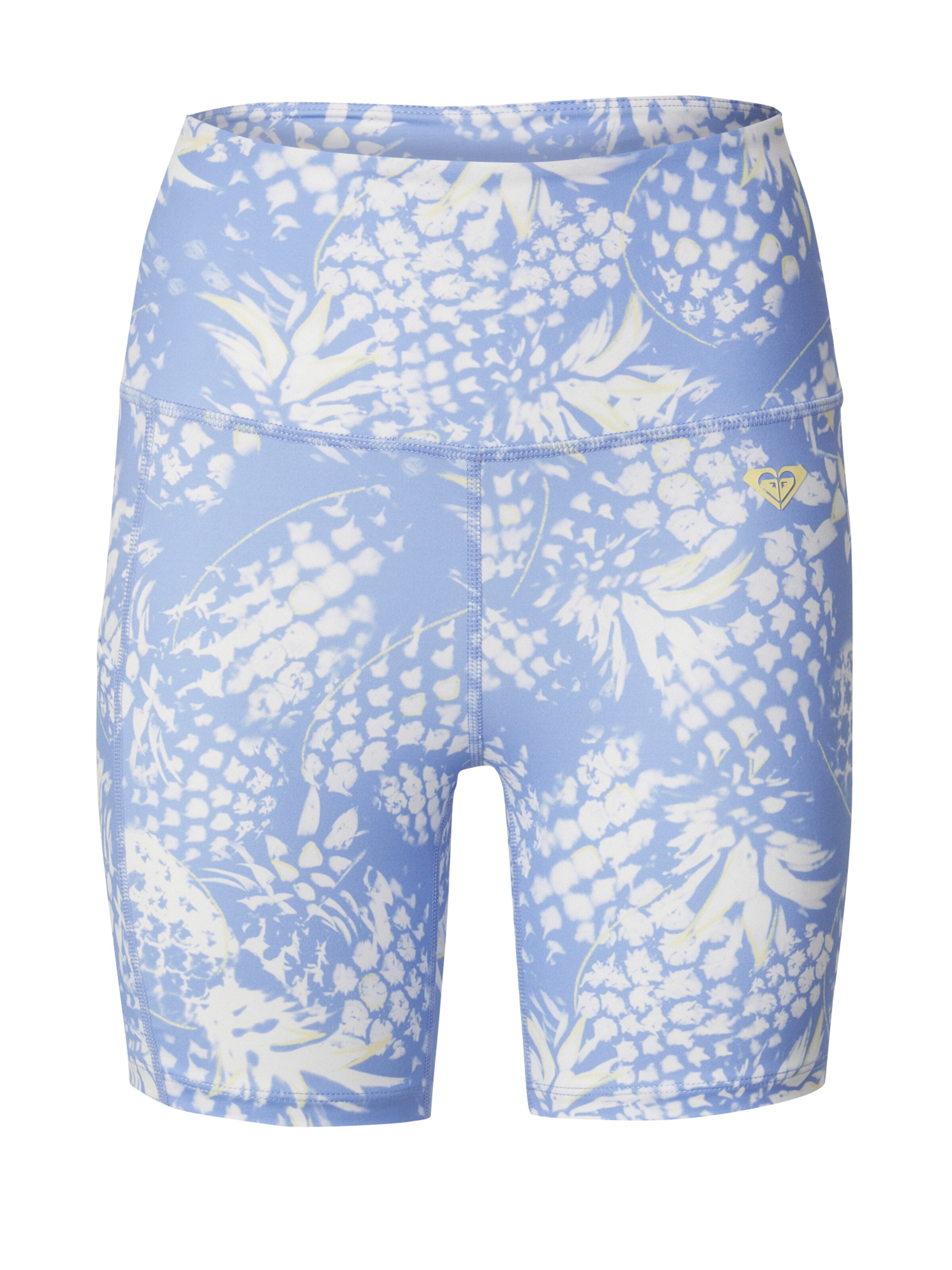 Skinny Pantalon de sport 'Heart Into It' ROXY en violet : devant