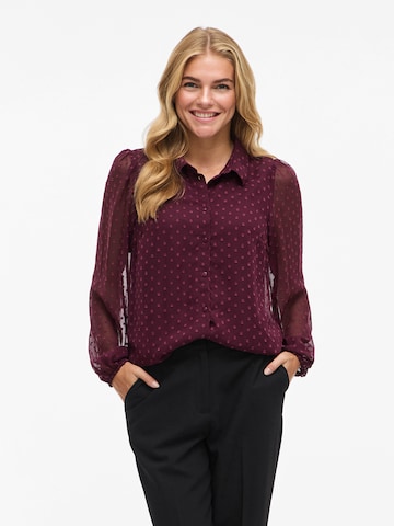 VILA - Blusa 'VIMIRENA' en lila: frente