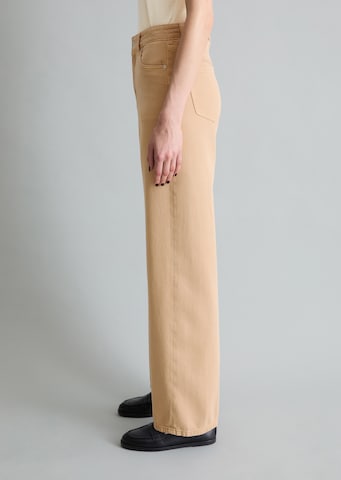 Marc O'Polo DENIM Wide leg Jeans 'Tomma' in Beige