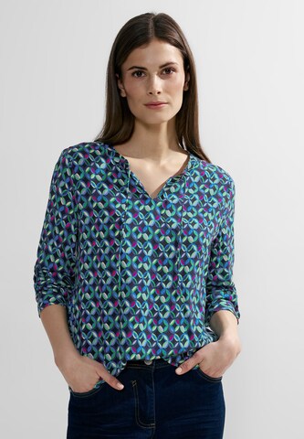 CECIL Bluse in Blau: predná strana