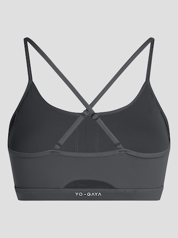 YO-GAYA Bustier Sport bh 'Ultra Bra' in Grijs