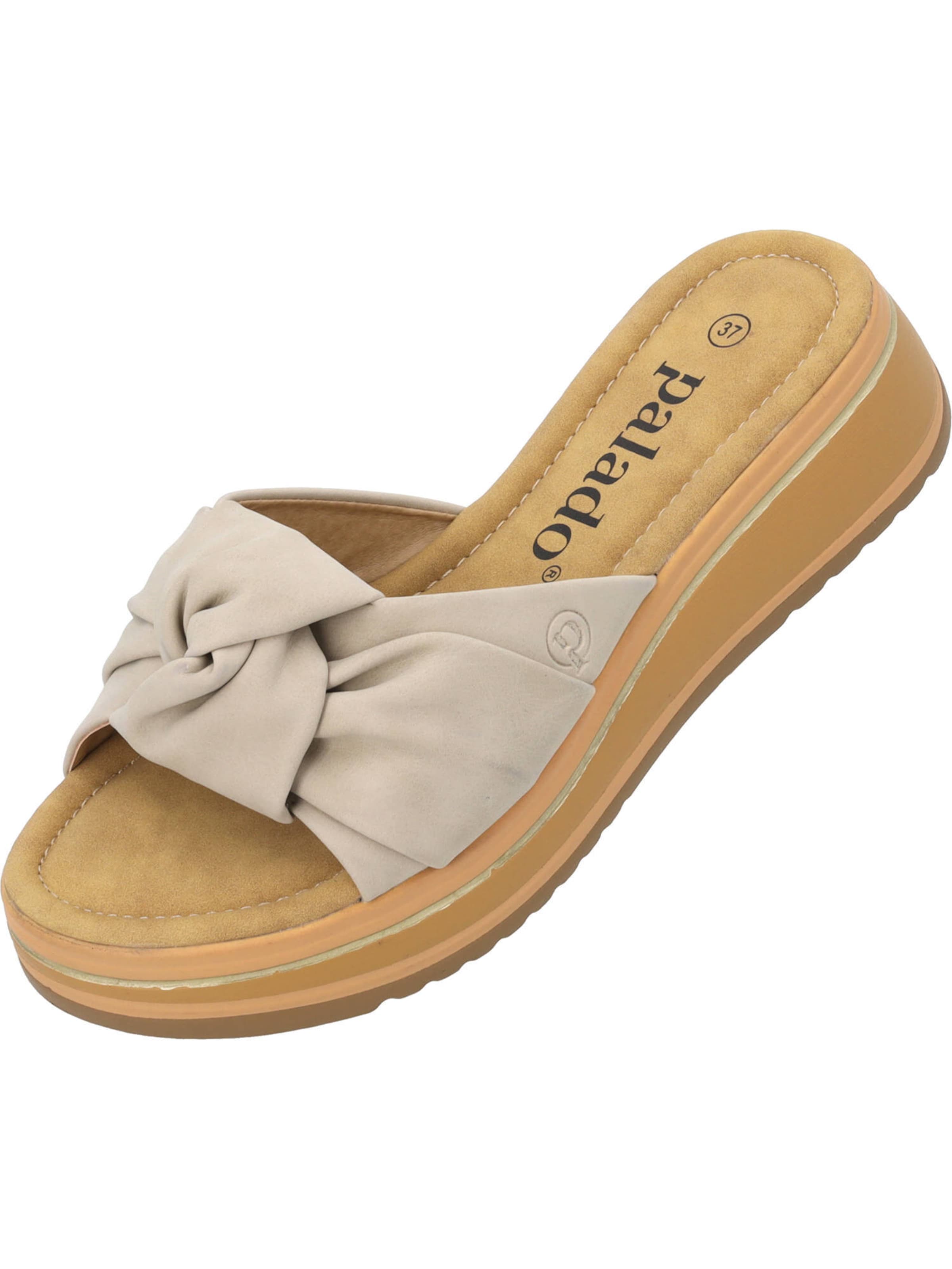 Palado Muiltjes 'Theryx' in Beige: voorkant