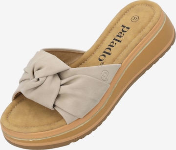 Palado Pantolette 'Theryx' in Beige: Vorderseite