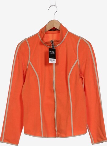 Frauenschuh Sweatshirt & Zip-Up Hoodie in XL in Orange: front
