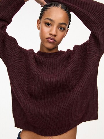 Pullover di Pull&Bear in rosso