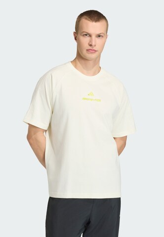 ADIDAS PERFORMANCE - Camiseta funcional 'Amg' en blanco: frente