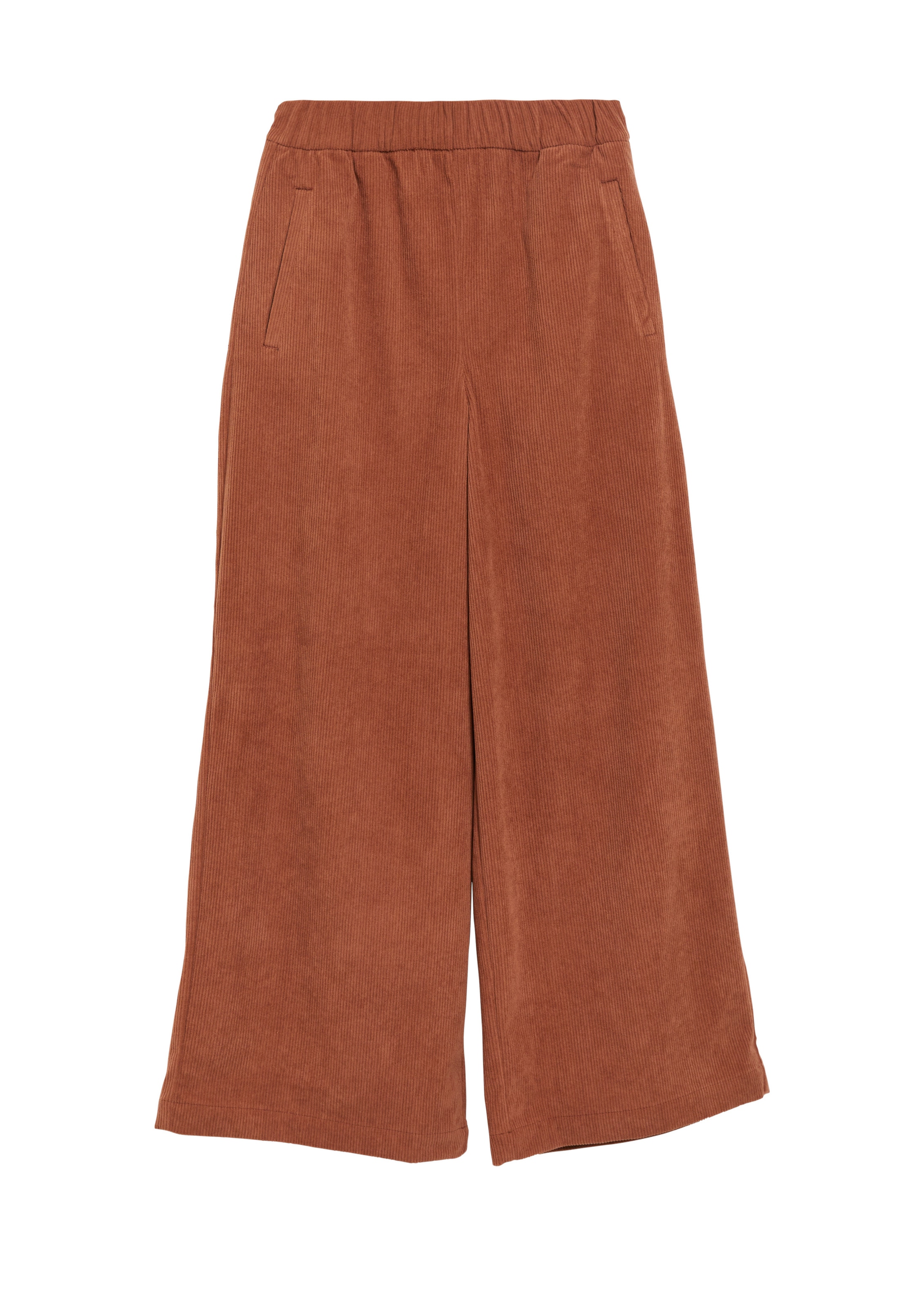 s.Oliver Loosefit Broek in Bruin: voorkant