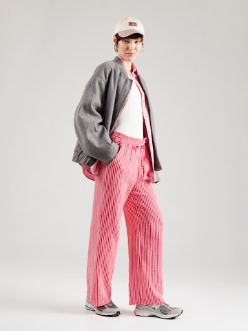 Hailys - Pierna ancha Pantalón 'St44effi' en rosa