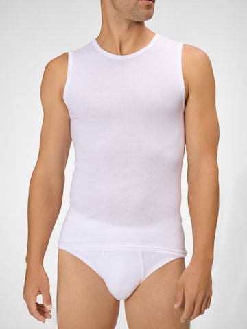Maillot de corps ' Organic Feinripp ' Ammann en blanc : devant