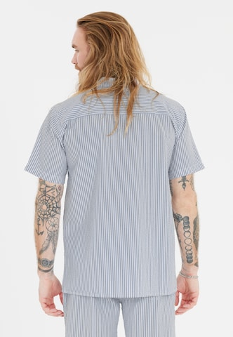 Cruz Regular fit Button Up Shirt 'Damien' in Blue