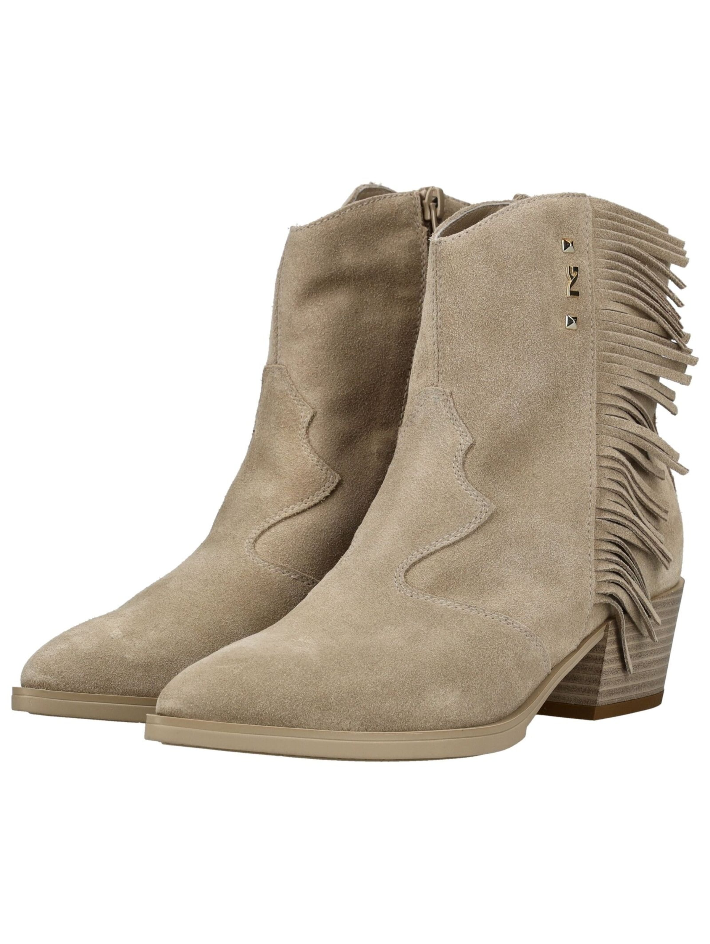 Bottines Nero Giardini en beige