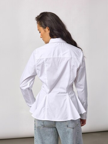 co'couture - Camiseta ' PoppyCC ' en blanco