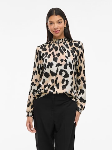VILA Shirt 'VISofie' in Zwart: voorkant