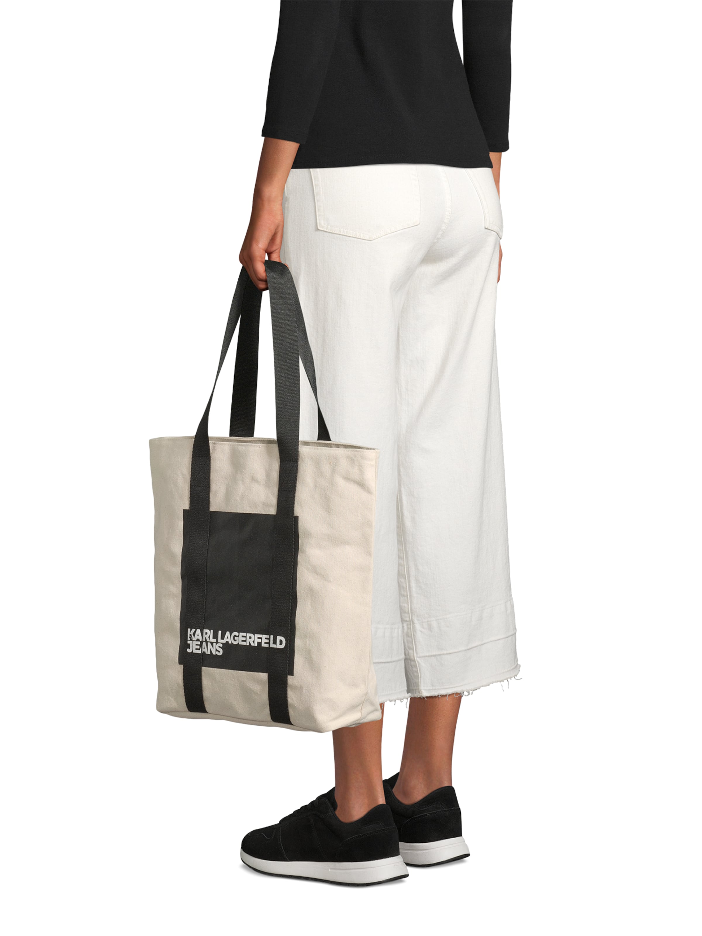 Plase de cumpărături de la KARL LAGERFELD JEANS pe bej