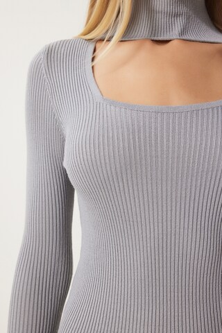 Happiness İstanbul Kleid in Grau