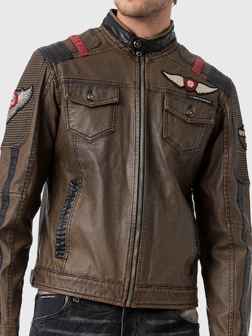 Veste mi-saison CIPO & BAXX en marron
