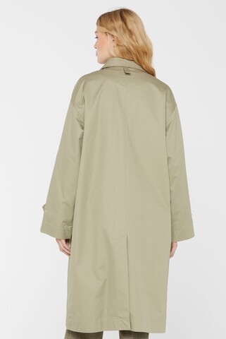 SENSES.THE LABEL Between-Seasons Coat 'On:ta' in Green