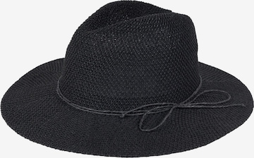 styleBREAKER Hut 'Panama Strohhut' in Schwarz: Vorderseite