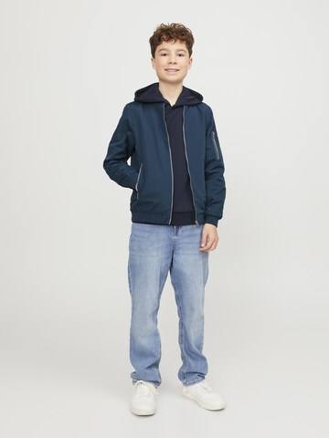 Jack & Jones Junior Prechodná bunda 'Rush' - Modrá