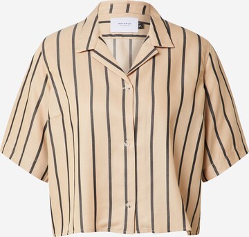 Rotholz Bluse in Beige: predná strana