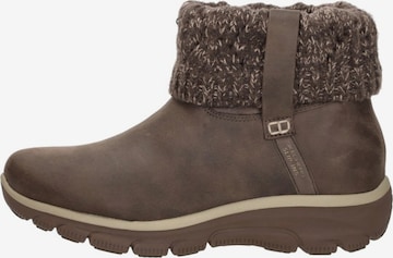 Boots 'Slip-Ins Relaxed Fit' SKECHERS en marron : devant