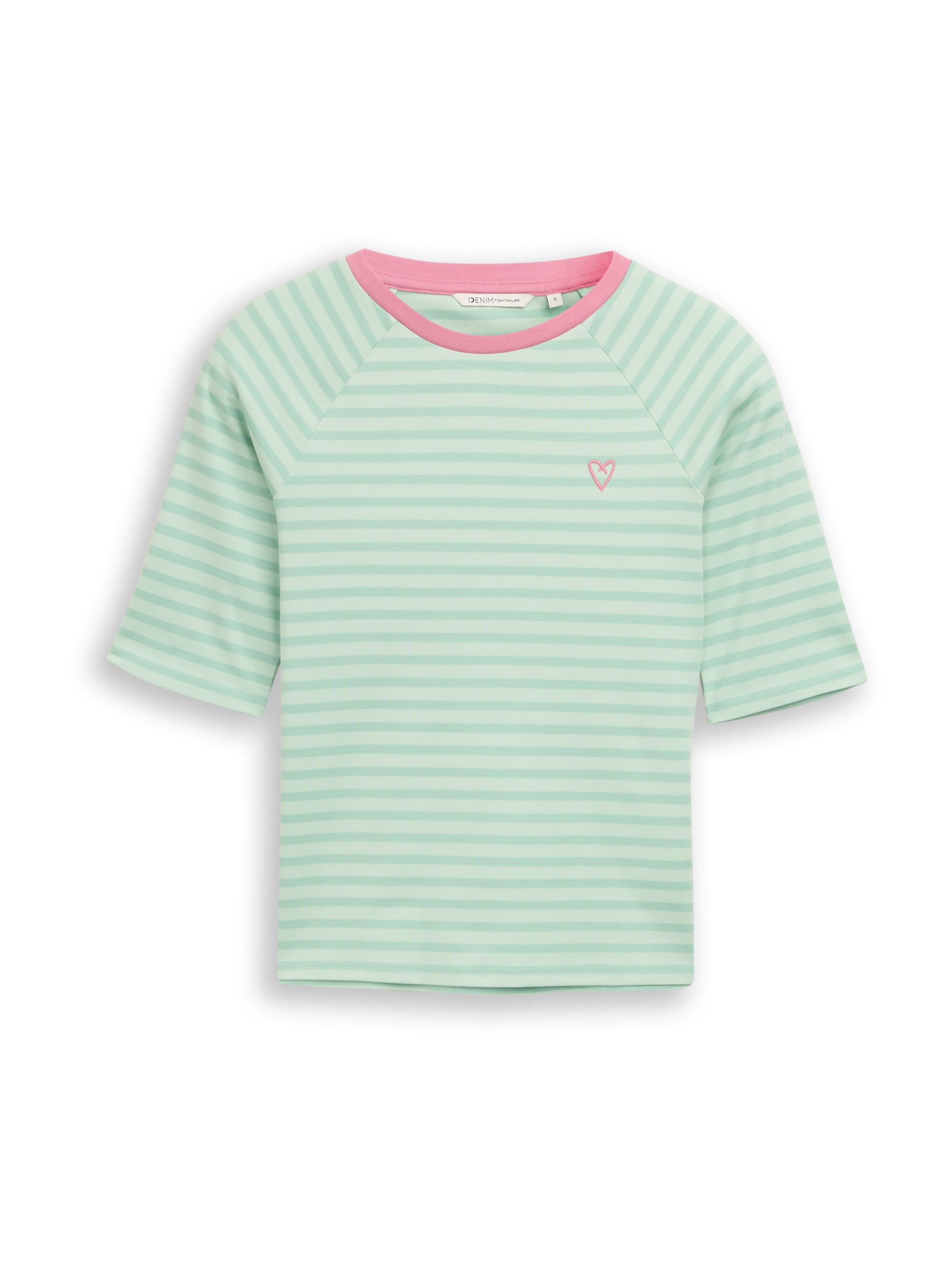 TOM TAILOR DENIM Shirt in Green: front