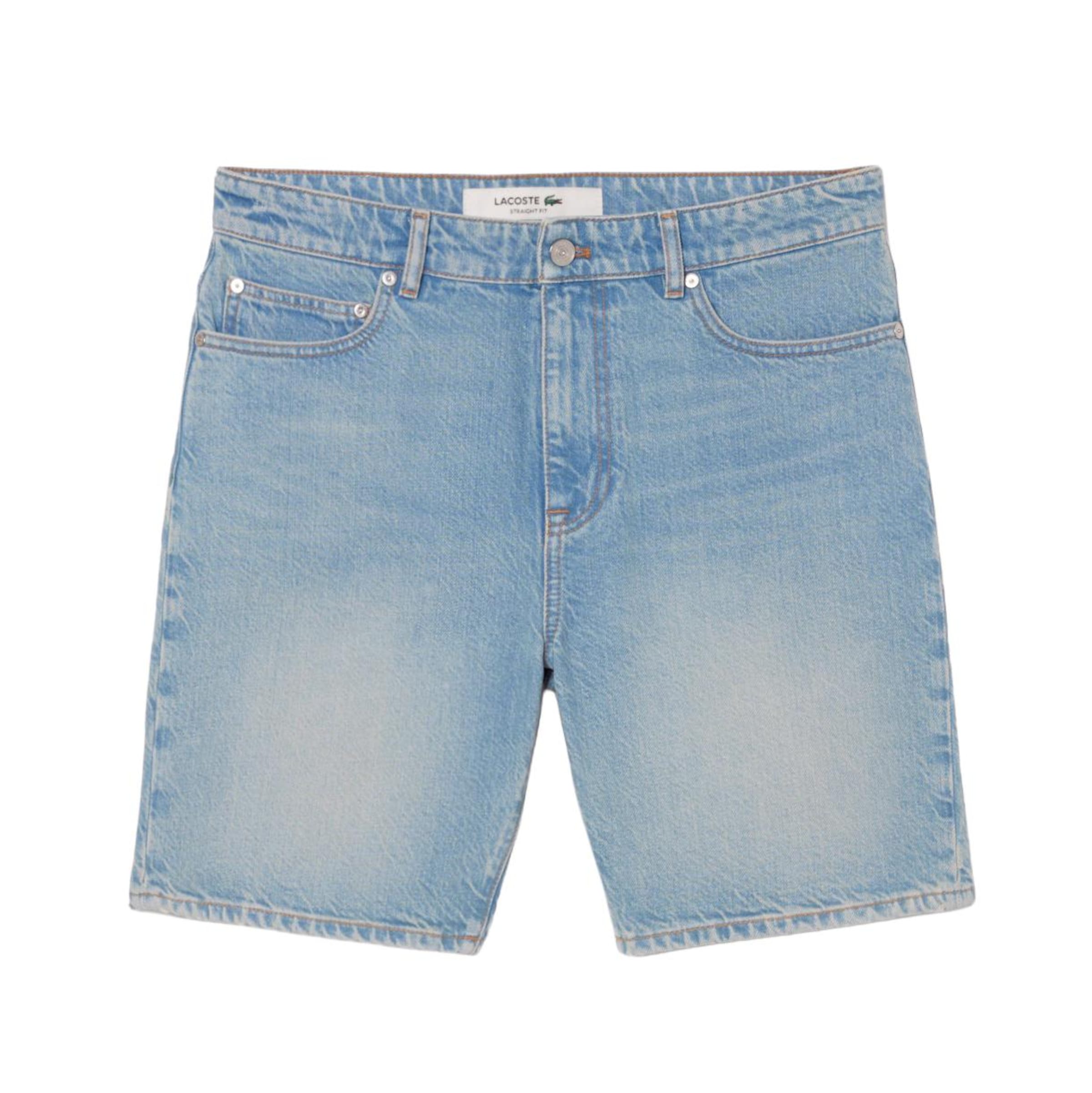 LACOSTE Regular Pants in Blue: front